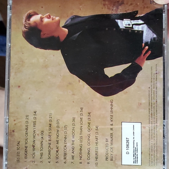 CD-Asylum Records-Bryan White. Producers BillyJo Walker, Jr. & Kyle Lehning-1994 - Picture 2 of 11